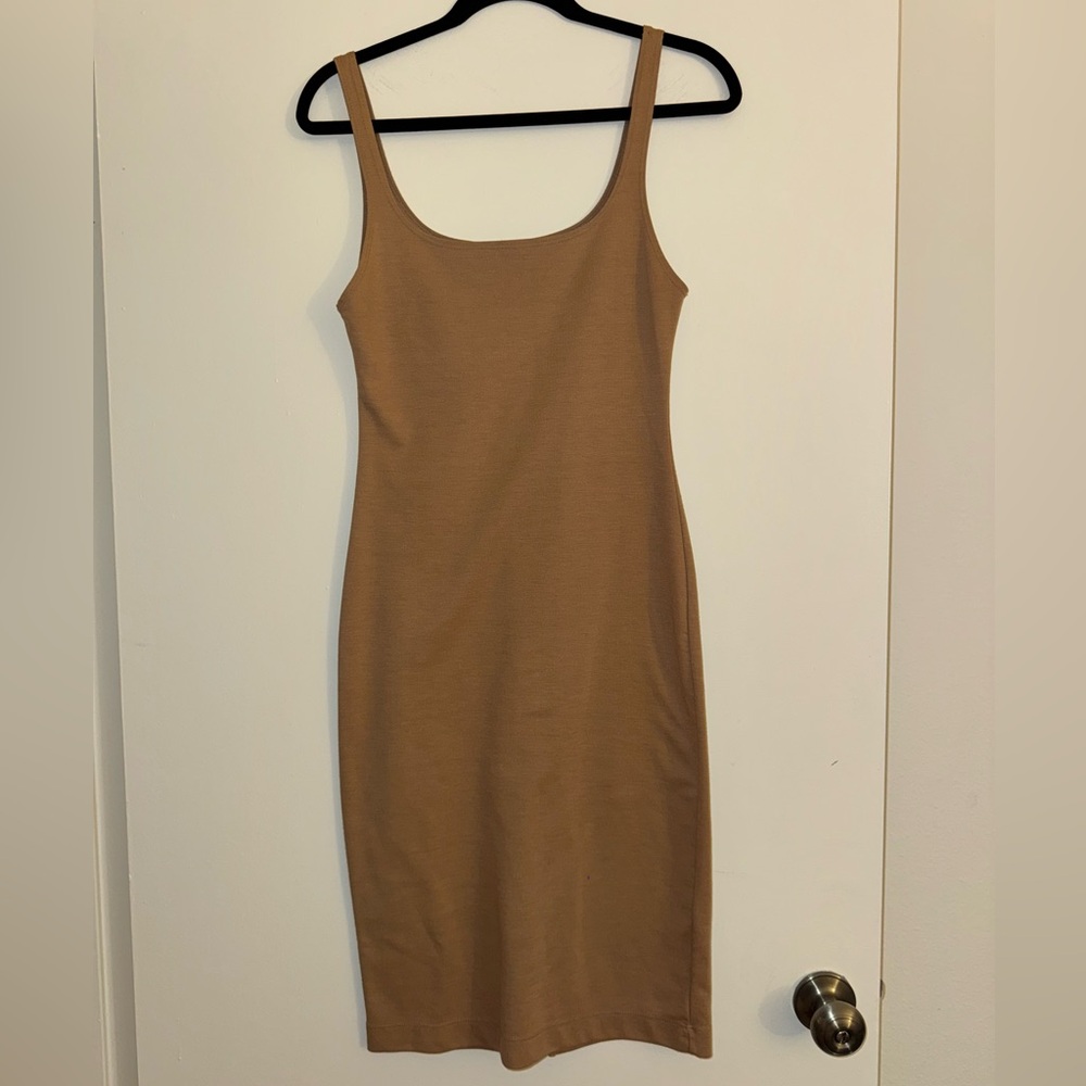 Zara Camel strap Maxi Dress